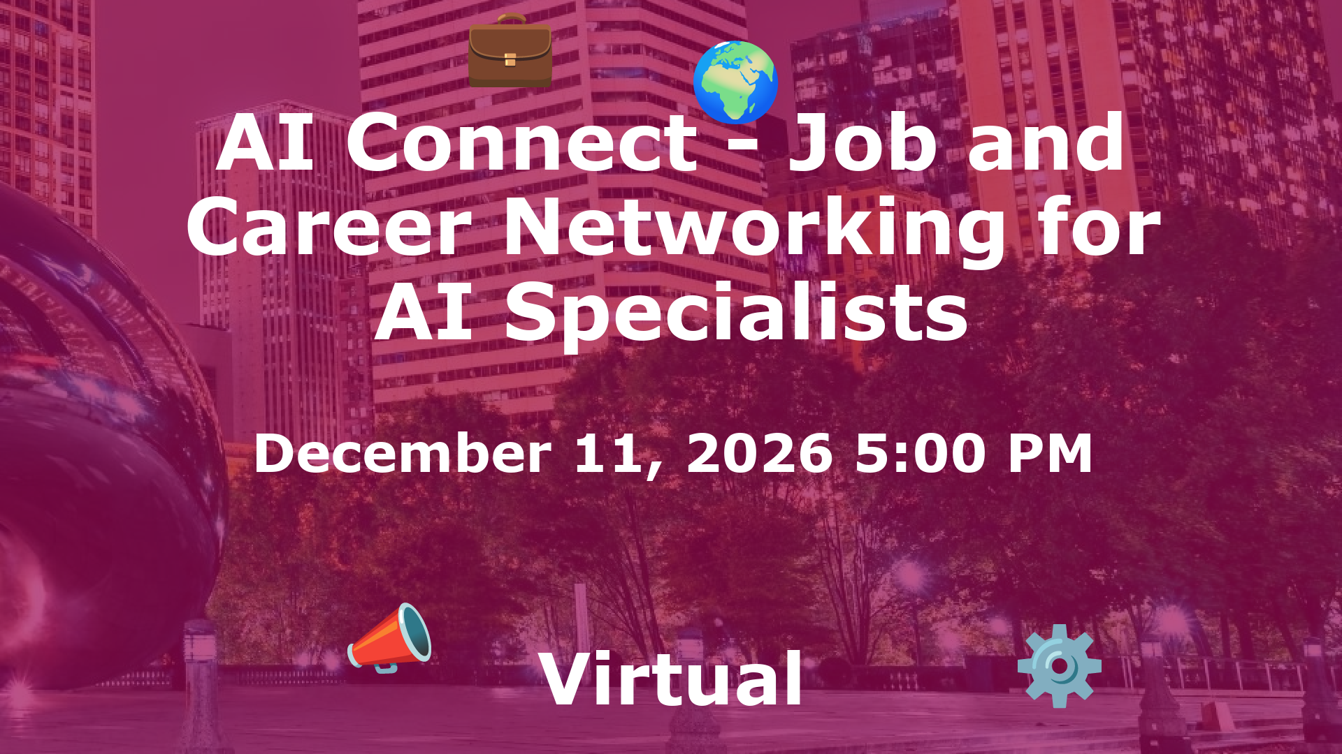 AI Connect - Job and Career Networking for AI Specialists event image
